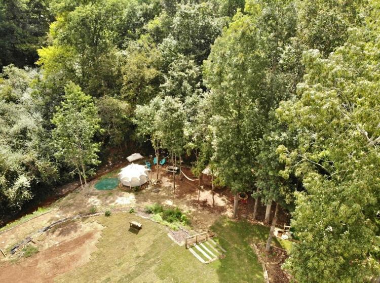 The Aries-A Stargazing, Luxury Glamping Tent Rogersville المظهر الخارجي الصورة